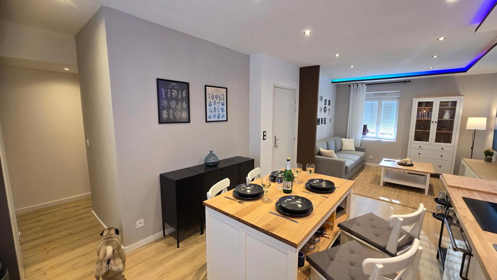 Arkana, Appartement Avec 2 Places De Parking Dole Eksteriør bilde